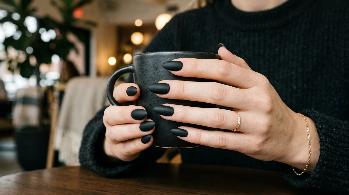 16-Trendy-Matte-Black-Nails-Ideas-for-a-Stylish-Makeover