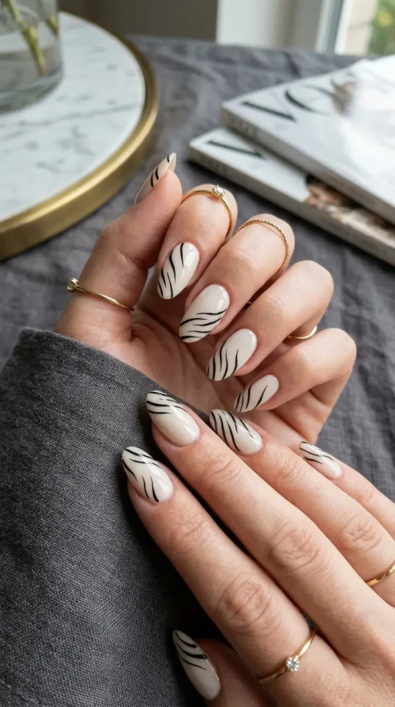 Minimal-Zebra-Line-Nails