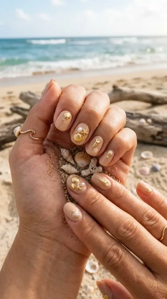 sandy-beige-with-mini-shell-charms