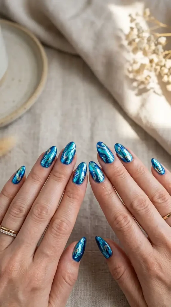 blue-foil-ocean-nails