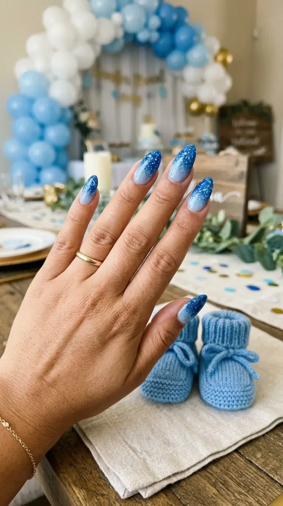 blue-glitter-ombre