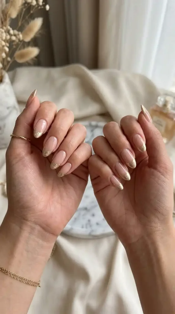 champagne-foil-french-tips