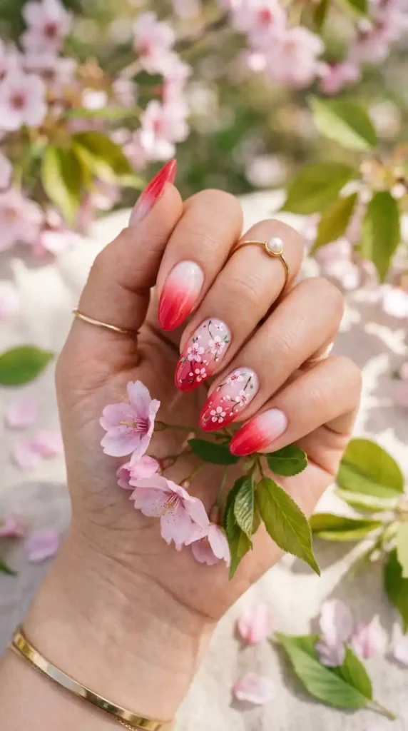 cherry milk gradient