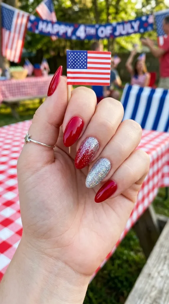cherry-red-with-silver-sparkle-accent