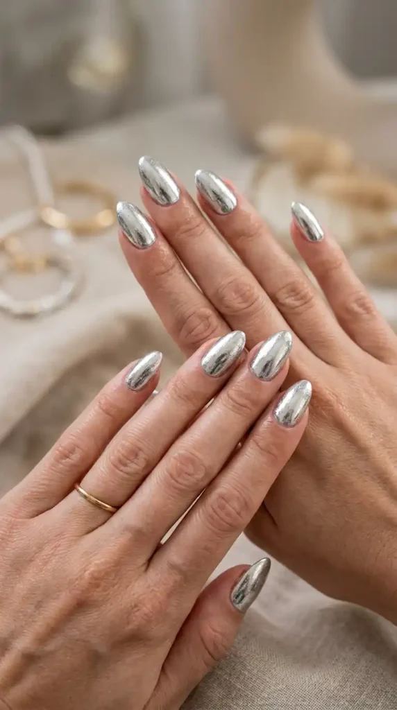chrome-foil-full-coverage-nails
