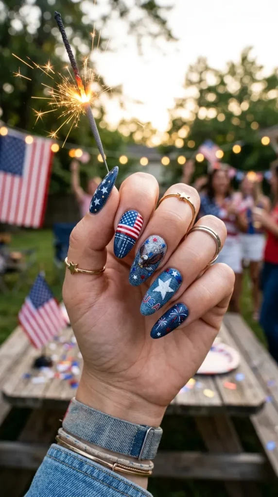 denim-inspired-nail-art