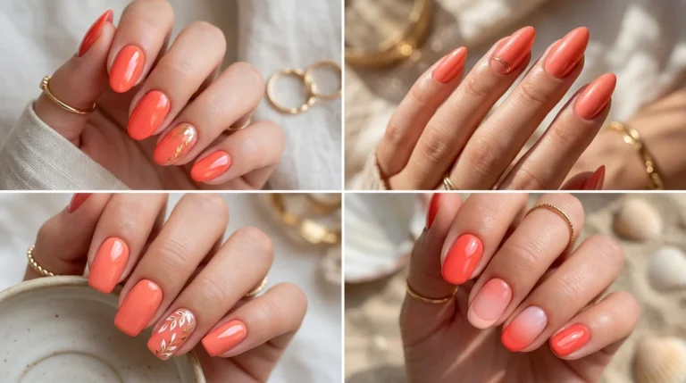 summer-coral-nail-designs