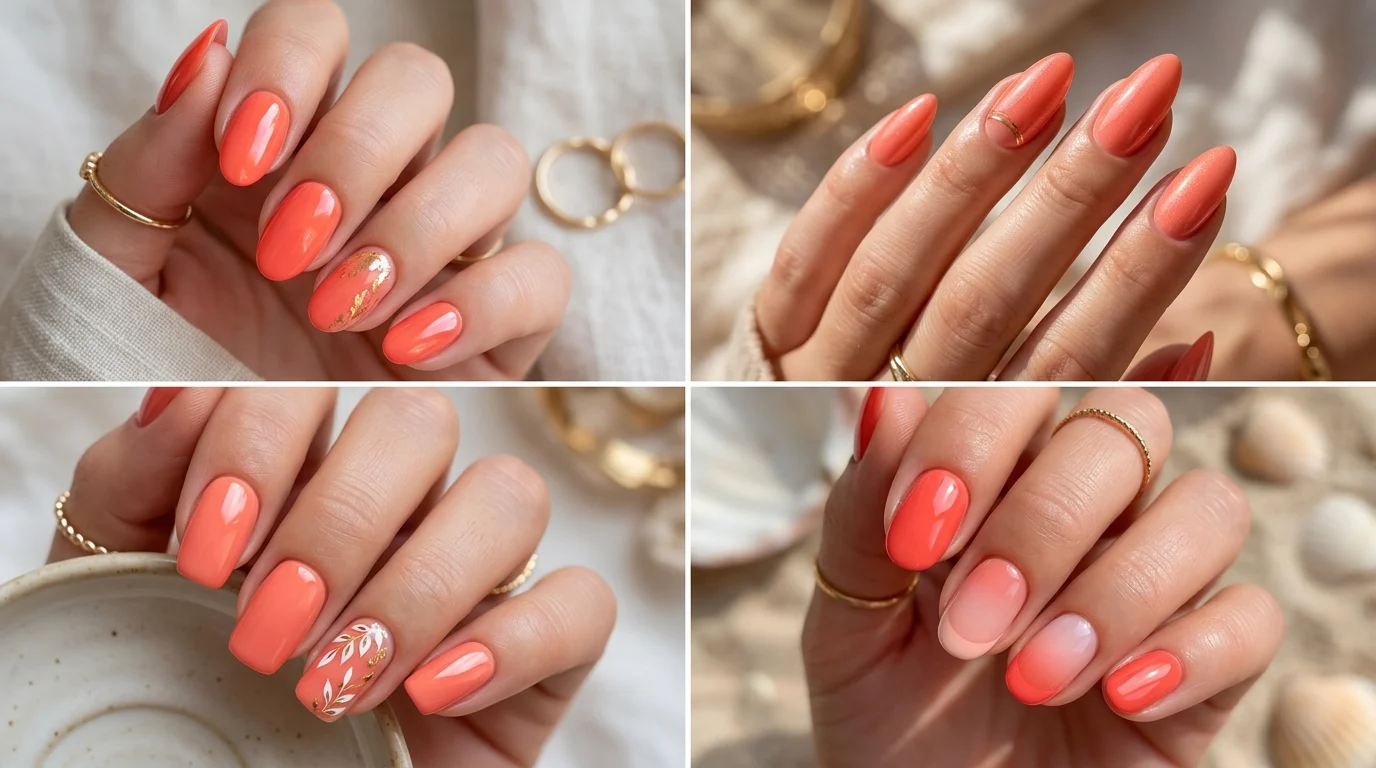 summer-coral-nail-designs