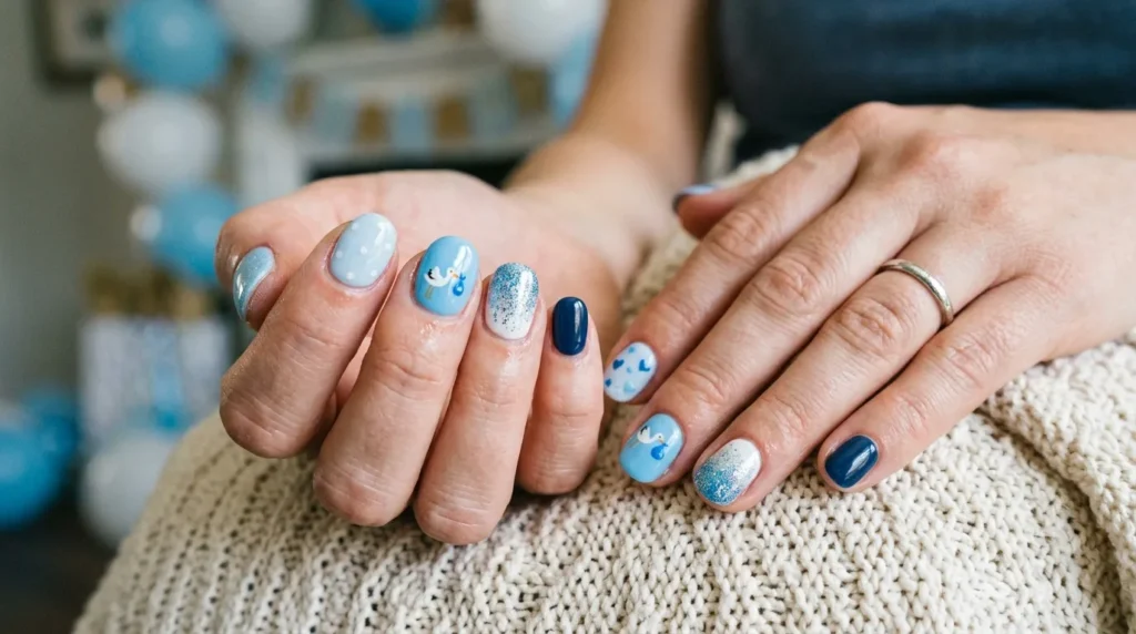stunning-blue-gender-reveal