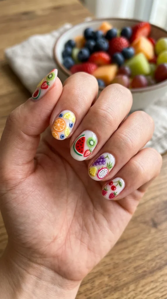 fruit-salad-nail-design