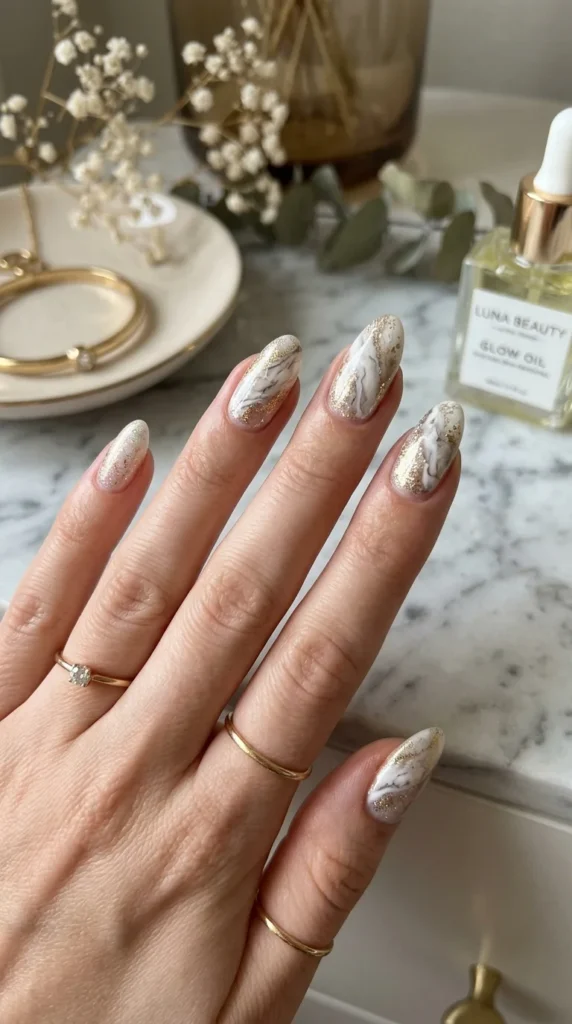 glitter-marble-nail-art