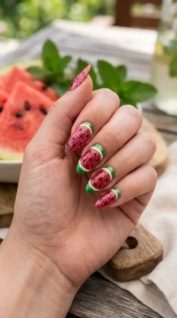 glitter-watermelon