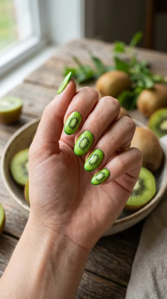 kiwi-nail-design