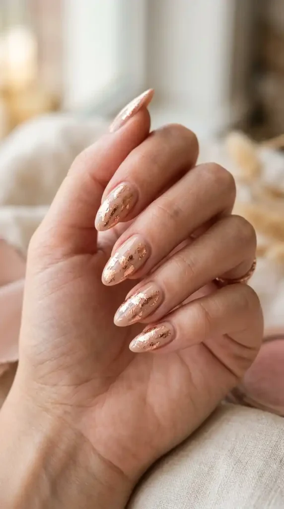 rose-gold-foil-with-nude-polish