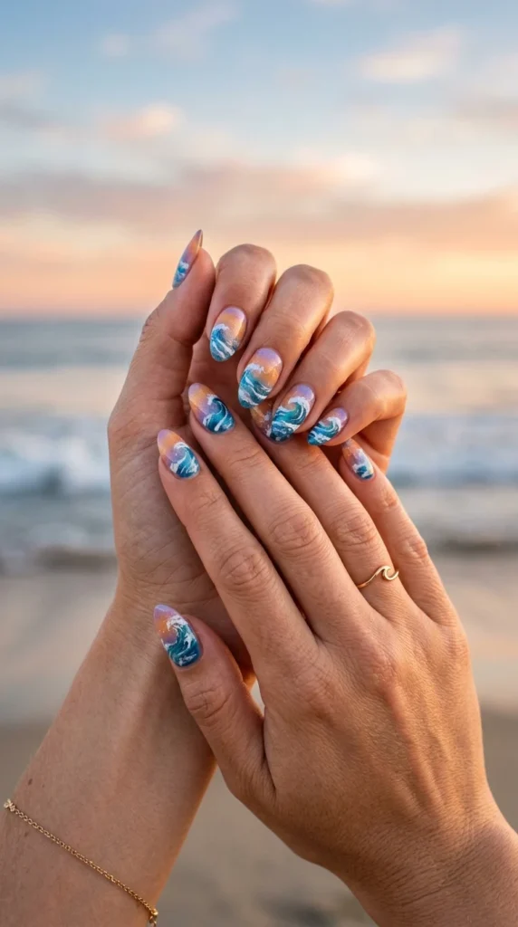 sunset-ocean-wave-blend