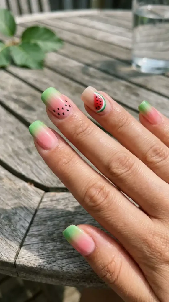 watermelon-ombre