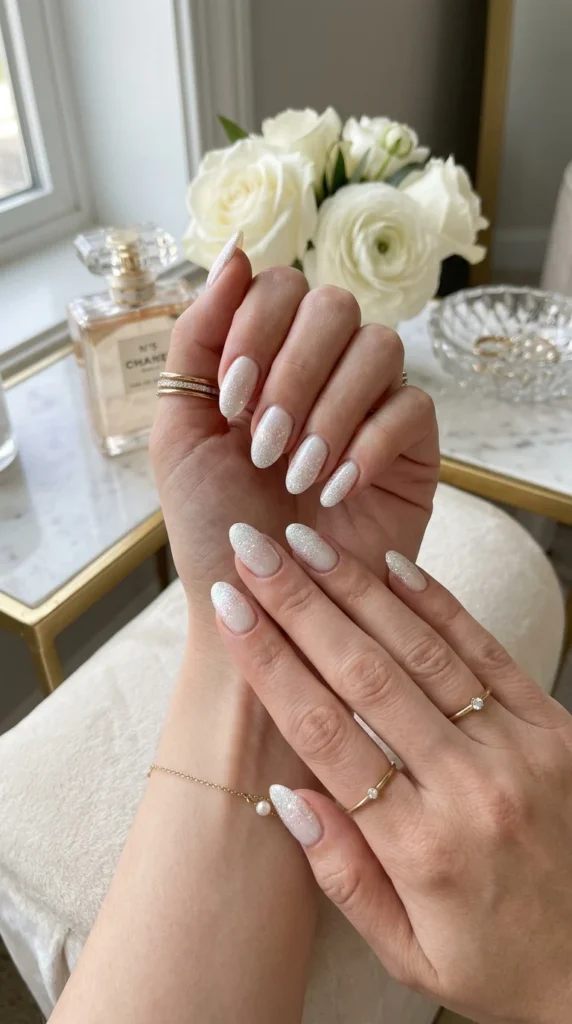 white-pearl-glitter-ombre