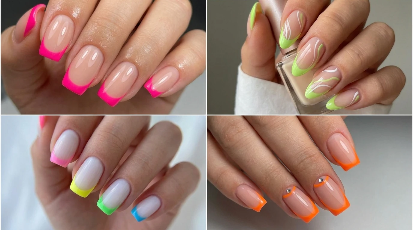 16-Popular-Neon-French-Tips-Designs-for-Modern-Nails