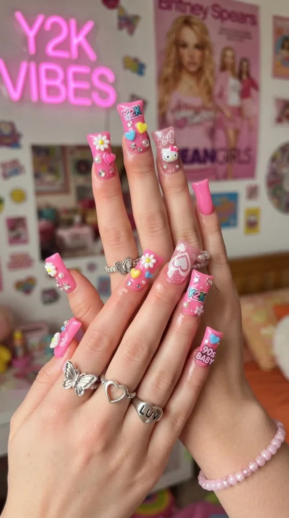 barbie-pink-duck-nails