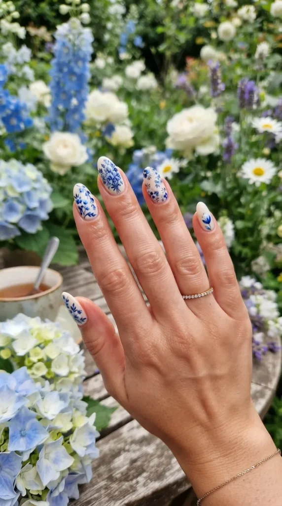 mixed-floral-garden-in-blue-and-white