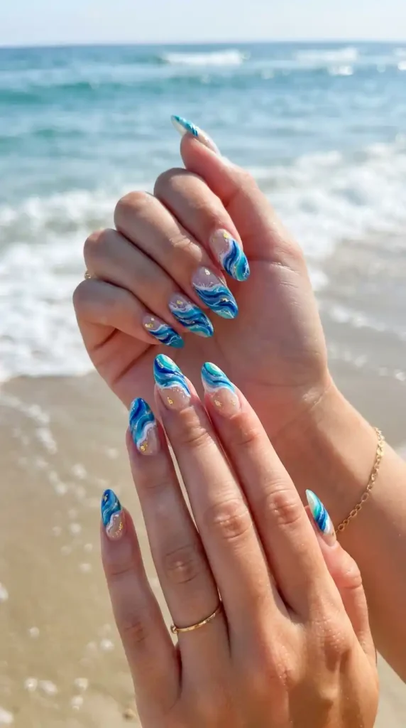 ocean-blue-wave-nails