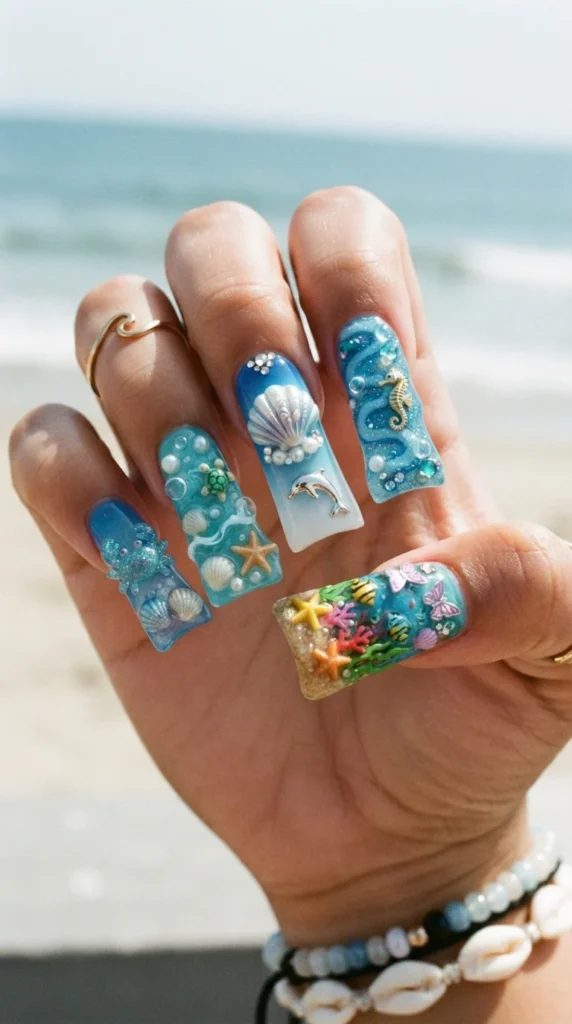 ocean-inspired-duck-nails