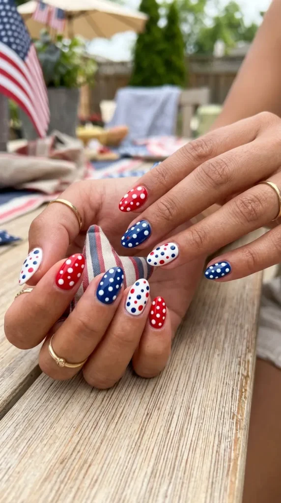 playful-polka-dot-nails